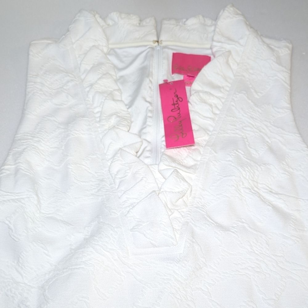 NWT Lilly Pulitzer Tisbury Mini Dress in Resort White - Picture 13 of 16